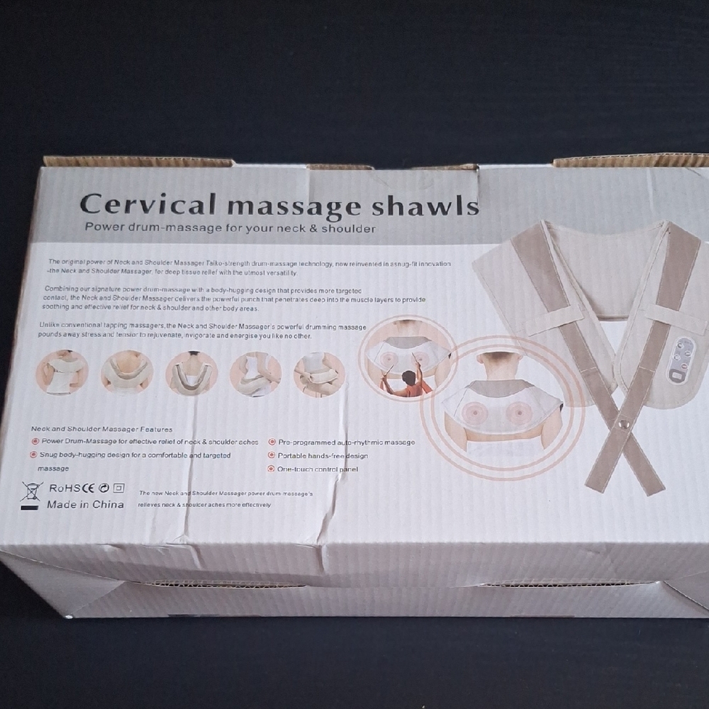 Cervical Massage Shawl - Picture 2 of 2